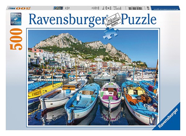 Ravensburger (14660) - "Colorful Marina" - 500 brikker puslespil