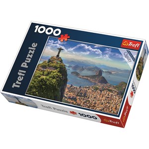 Trefl (10405) - "Rio de Janeiro, Brasilien" - 1000 brikker puslespil