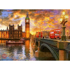 Anatolian (PER1023) - "Westminster Sunset, London" - 1000 brikker puslespil