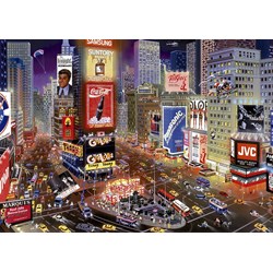 Educa (16325) - "Times Square, New York" - 8000 brikker puslespil