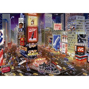 Educa (16325) - "Times Square, New York" - 8000 brikker puslespil
