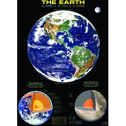 Eurographics (6000-1003) - "The Earth" - 1000 brikker puslespil