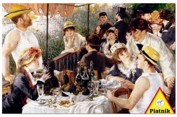 Piatnik (568145) - Pierre-Auguste Renoir: "Boating Party" - 1000 brikker puslespil