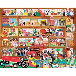 White Mountain (972PZ) - Lois B. Sutton: "Vintage Toys" - 1000 brikker puslespil