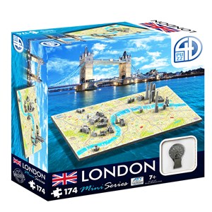 4D Cityscape (70002) - "4D Mini London" - 174 brikker puslespil