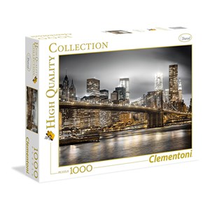 Clementoni (39366) - "New York Skyline" - 1000 brikker puslespil