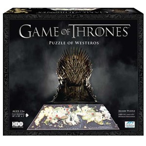 4D Cityscape (51000) - "Game of Thrones: Westeros" - 1500 brikker puslespil