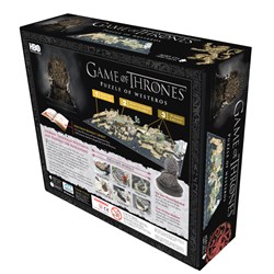 4D Cityscape (51000) - "Game of Thrones: Westeros" - 1500 brikker puslespil