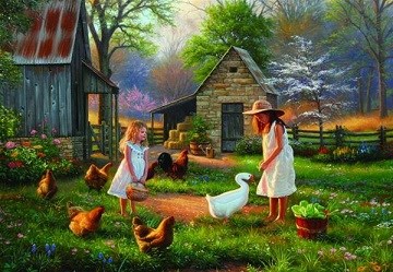 Anatolian (PER3515) - "Evening at Granma's" - 500 brikker puslespil