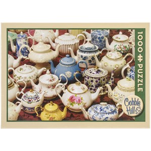 Cobble Hill (51683) - "Teapots" - 1000 brikker puslespil