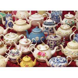 Cobble Hill (51683) - "Teapots" - 1000 brikker puslespil