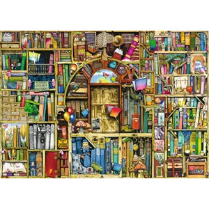 Ravensburger (19314) - Colin Thompson: "Magisk bogreol 2" - 1000 brikker puslespil