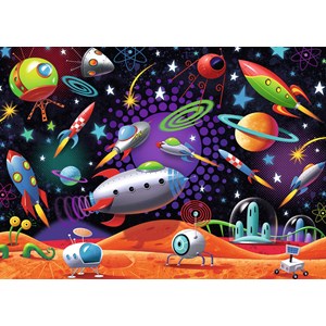 Ravensburger (08782) - "Space" - 35 brikker puslespil