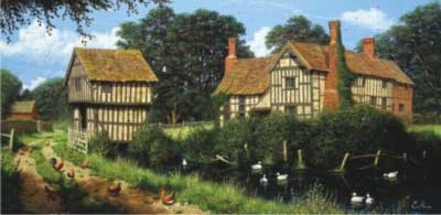 Anatolian (PER3781) - "Chicken in Lane" - 1500 brikker puslespil