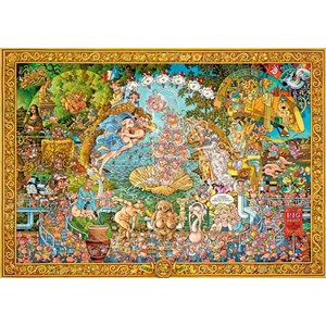 Heye (29637) - Michael Ryba: "The Pig in Art" - 4000 brikker puslespil