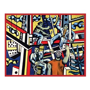 Chronicle Books / Galison (9780735340138) - "Construction Workers" - 300 brikker puslespil