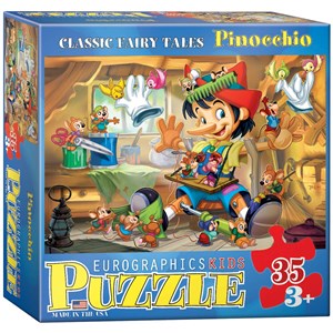 Eurographics (6035-0421) - "Pinocchio" - 35 brikker puslespil