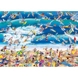Heye (29703) - Roger Blachon: "Surfing" - 1000 brikker puslespil