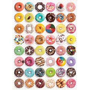 Eurographics (6000-0585) - "Donuts" - 1000 brikker puslespil