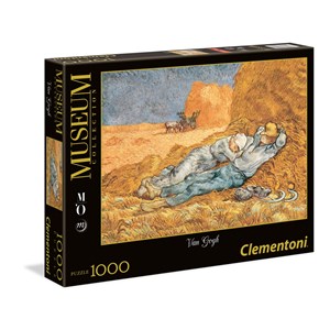 Clementoni (39290) - Vincent van Gogh: "The Siesta" - 1000 brikker puslespil