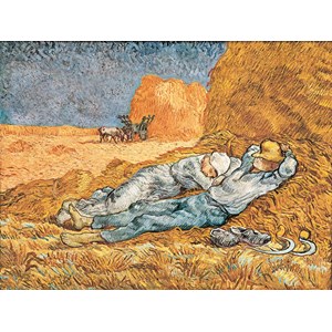 Clementoni (39290) - Vincent van Gogh: "The Siesta" - 1000 brikker puslespil
