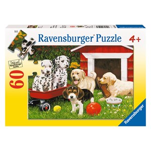 Ravensburger (09526) - "Puppy Party" - 60 brikker puslespil
