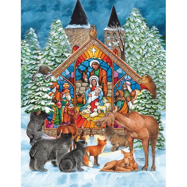 SunsOut (60582) - Parker Fulton: "All Will Adore Him" - 500 brikker puslespil