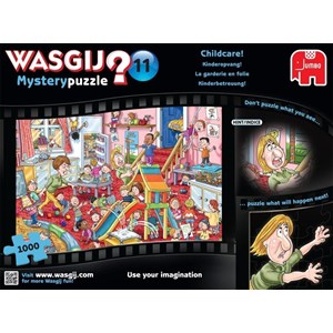 Jumbo (19110) - Graham Thompson: "Wasgij Mystery #11: Childcare!" - 1000 brikker puslespil