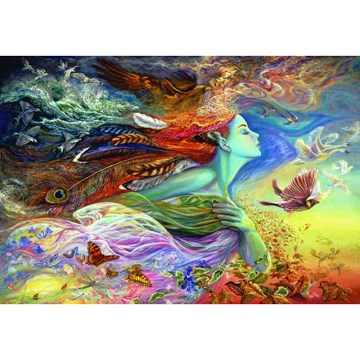 Anatolian (3903) - Josephine Wall: "Spirit of Flight" - 2000 brikker puslespil