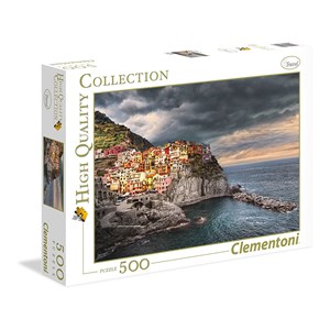 Clementoni (35021) - "Manarola" - 500 brikker puslespil