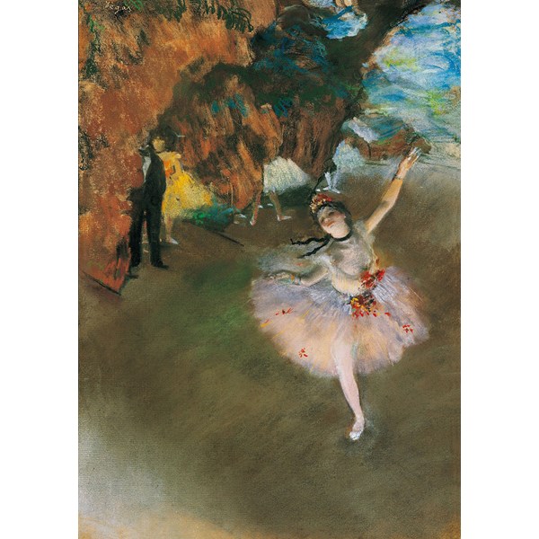 Clementoni (39379) - Edgar Degas: "L'etoile" - 1000 brikker puslespil
