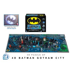 4D Cityscape (51104) - "4D Batman Gotham City" - 1000 brikker puslespil