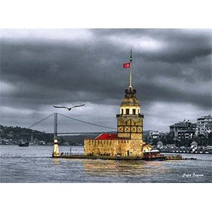 Anatolian (PER3167) - "Maidens Tower" - 1000 brikker puslespil