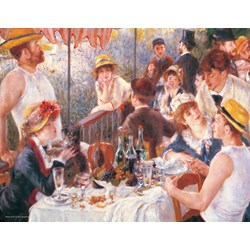 Eurographics (8104-2031) - Pierre-Auguste Renoir: "The Luncheon by Renoir" - 100 brikker puslespil