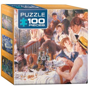 Eurographics (8104-2031) - Pierre-Auguste Renoir: "The Luncheon by Renoir" - 100 brikker puslespil