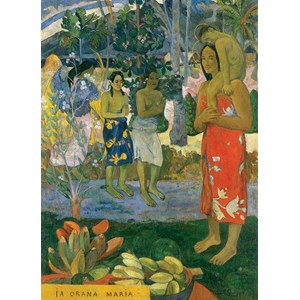 Eurographics (6000-0835) - Paul Gauguin: "La Orana Maria (Hail Mary)" - 1000 brikker puslespil