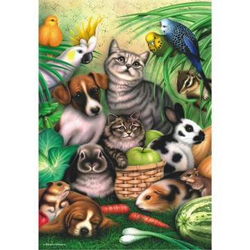 Anatolian (PER3286) - "Magic Pets" - 260 brikker puslespil