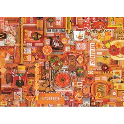 Cobble Hill (51862) - Shelley Davies: "Orange" - 1000 brikker puslespil