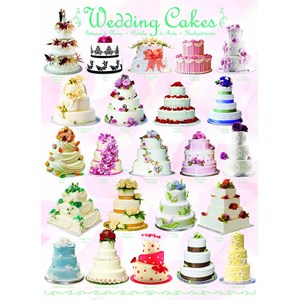 Eurographics (6000-0434) - "Wedding Cakes" - 1000 brikker puslespil