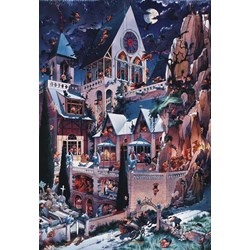 Heye (26127) - Jean-Jacques Loup: "Castle of Horror" - 2000 brikker puslespil
