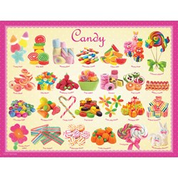 Eurographics (8100-0521) - "Candy" - 100 brikker puslespil