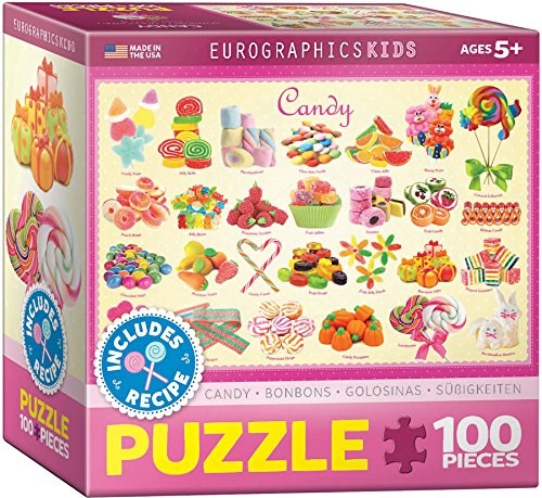 Eurographics (8100-0521) - "Candy" - 100 brikker puslespil