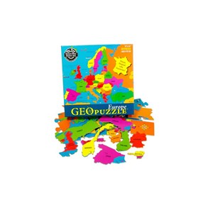 Geo Toys (GEO 101) - "Europe" - 58 brikker puslespil