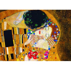 Eurographics (6000-0142) - Gustav Klimt: "The Kiss (Detail)" - 1000 brikker puslespil