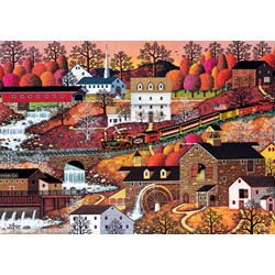 Buffalo Games (3714) - Charles Wysocki: "Waterfall Valley" - 500 brikker puslespil