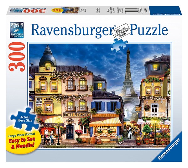 Ravensburger (13560) - Howard Robinson: "Pretty Paris" - 300 brikker puslespil