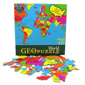 Geo Toys (GEO 106) - "World" - 68 brikker puslespil