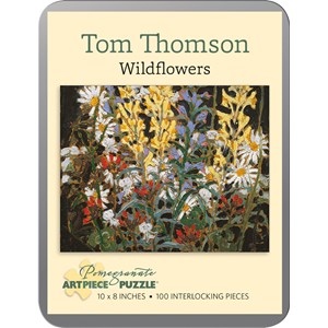 Pomegranate (AA840) - Tom Thomson: "Wildflowers" - 100 brikker puslespil