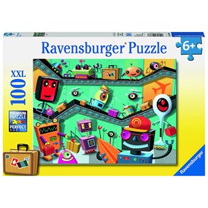 Ravensburger (10686) - "Robots" - 100 brikker puslespil