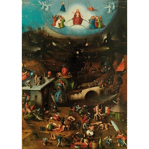 Piatnik (547447) - Hieronymus Bosch: "The Last Judgement" - 1000 brikker puslespil